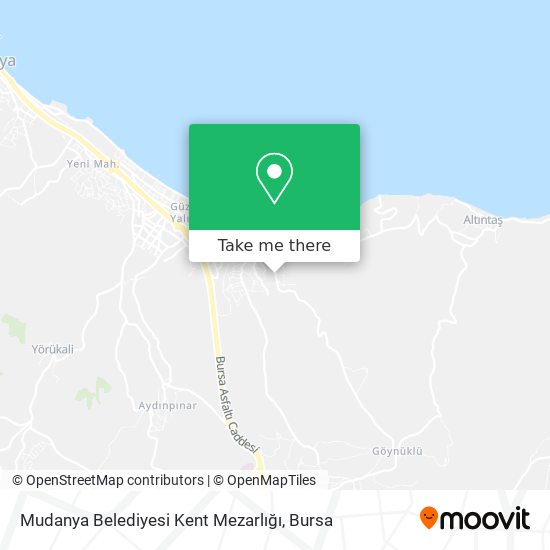 Mudanya Belediyesi Kent Mezarlığı map