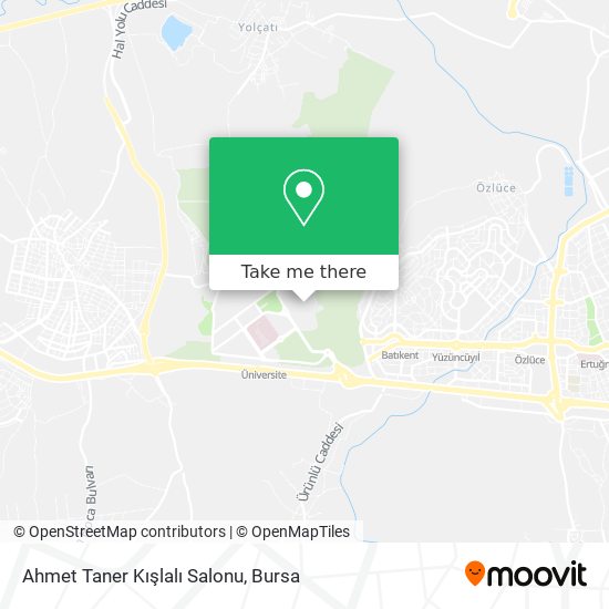 Ahmet Taner Kışlalı Salonu map