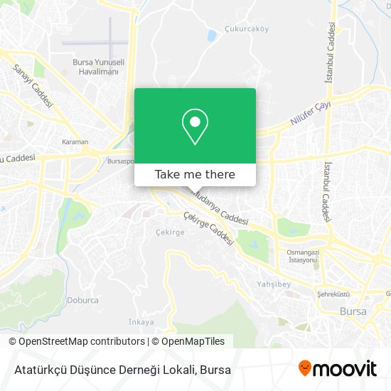 Atatürkçü Düşünce Derneği Lokali map