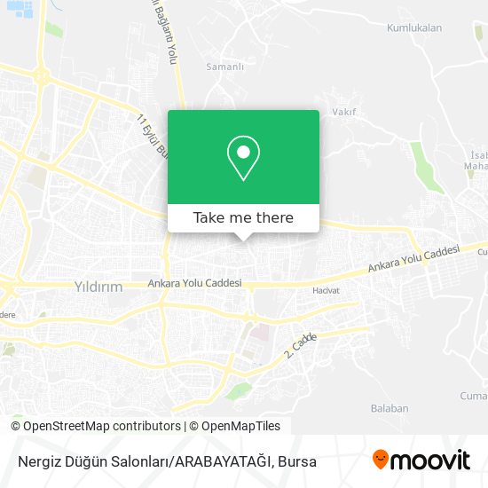 Nergiz Düğün Salonları / ARABAYATAĞI map