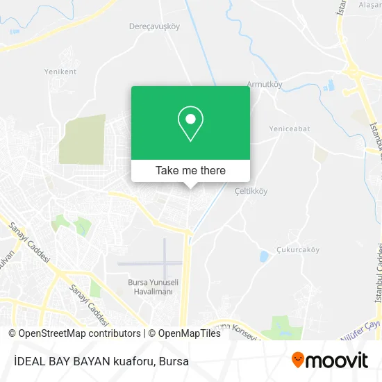 İDEAL BAY BAYAN kuaforu map