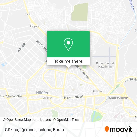 Gökkuşağı masaj salonu map