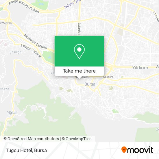 Tugcu Hotel map