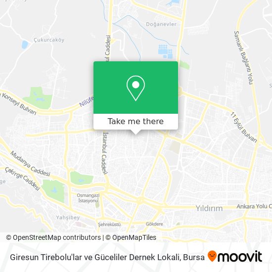 Giresun Tirebolu'lar ve Güceliler Dernek Lokali map