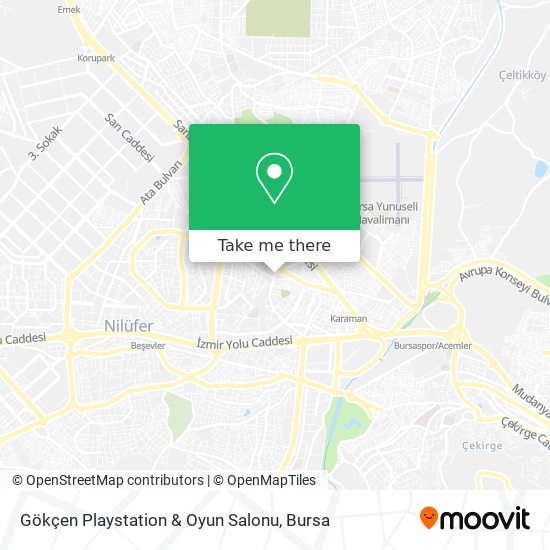 Gökçen Playstation & Oyun Salonu map