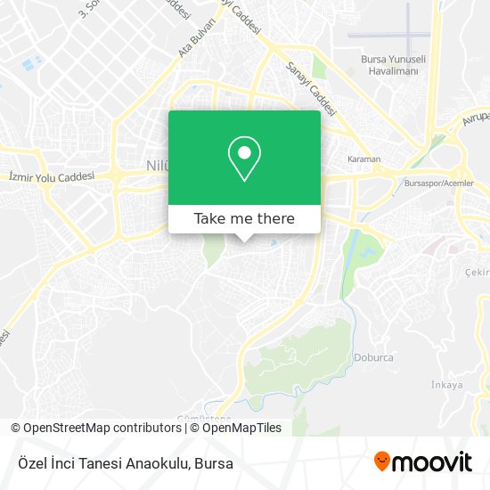 Özel İnci Tanesi Anaokulu map