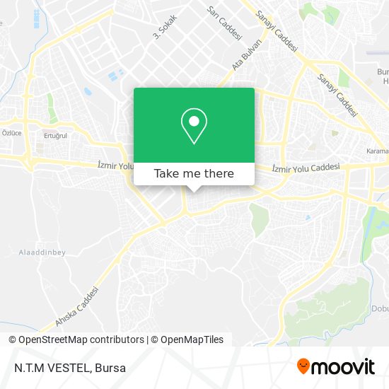 N.T.M VESTEL map