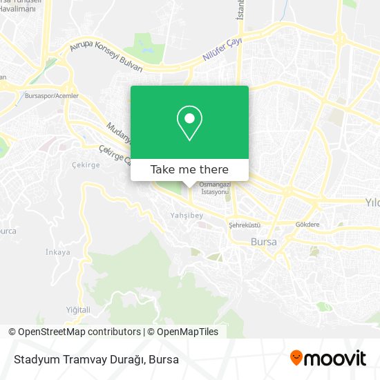 Stadyum Tramvay Durağı map