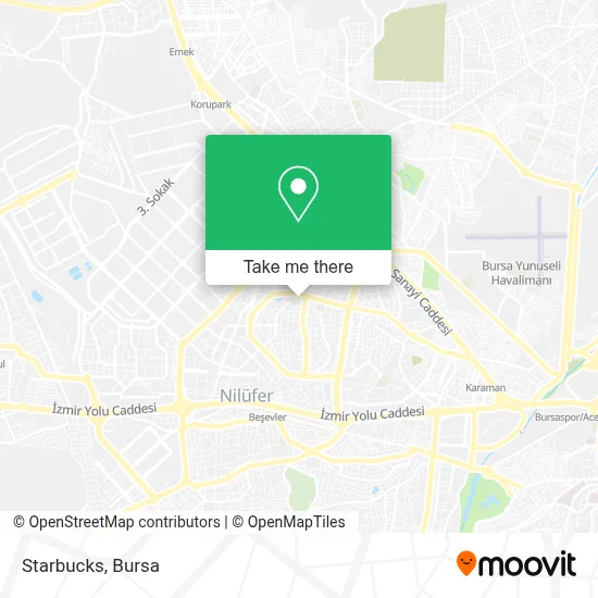 Starbucks map
