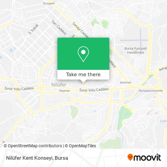 Nilüfer Kent Konseyi map