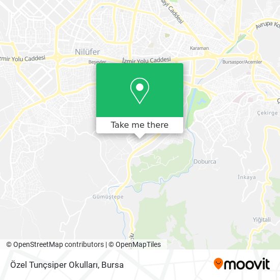 Özel Tunçsiper Okulları map