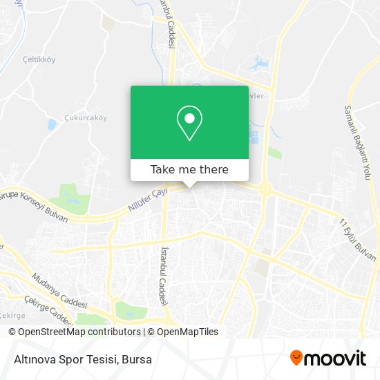 Altınova Spor Tesisi map