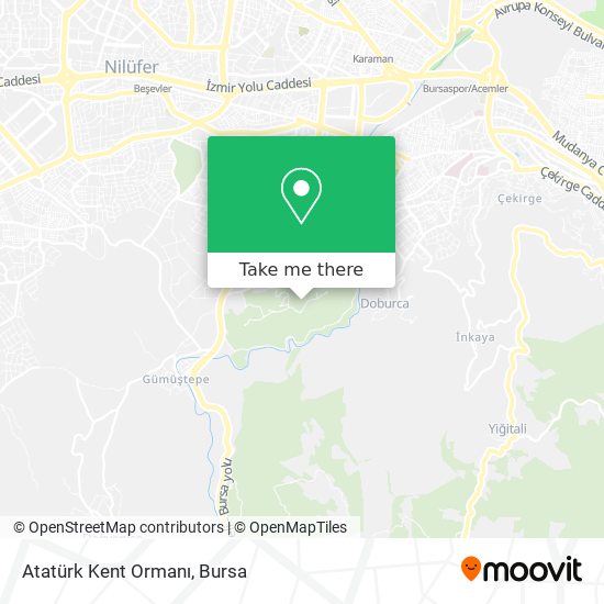 Atatürk Kent Ormanı map