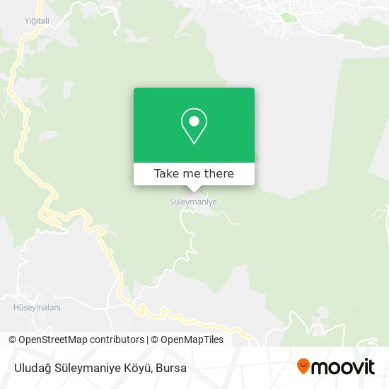 Uludağ Süleymaniye Köyü map