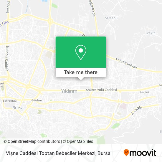 Vişne Caddesi Toptan Bebeciler Merkezi map