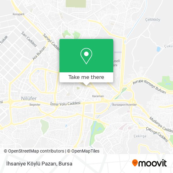 İhsaniye Köylü Pazarı map