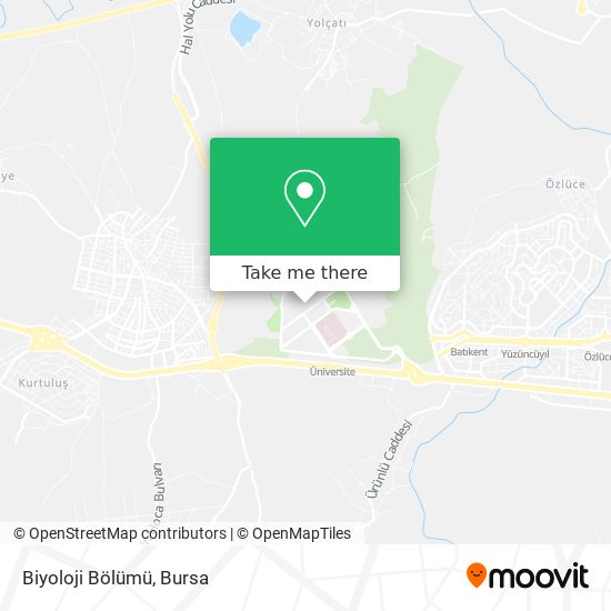 Biyoloji  Bölümü map