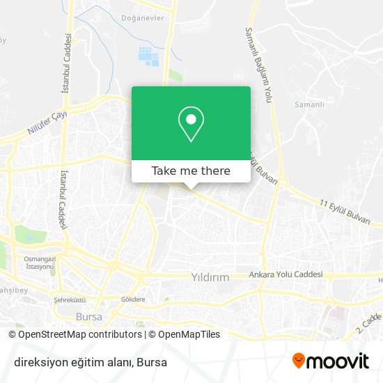 direksiyon eğitim alanı map