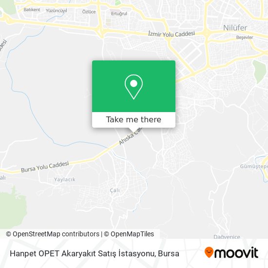 Hanpet OPET Akaryakıt Satış İstasyonu map