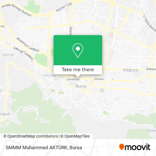 SMMM Muhammed AKTÜRK map