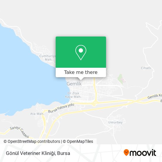 Gönül Veteriner Kliniği map