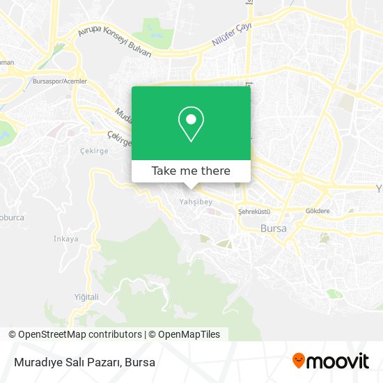 Muradıye Salı Pazarı map