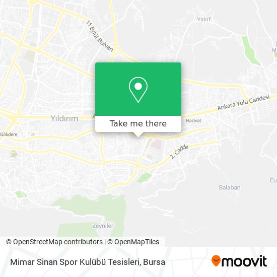 Mimar Sinan Spor Kulübü Tesisleri map