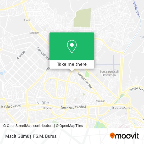 Macit Gümüş F.S.M map