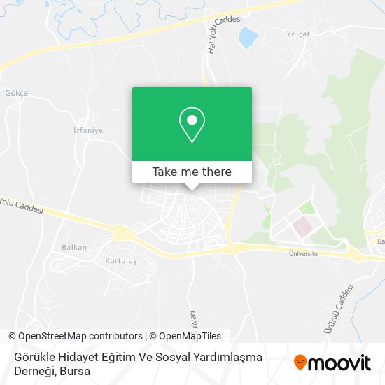 Görükle Hidayet Eğitim Ve Sosyal Yardımlaşma Derneği map