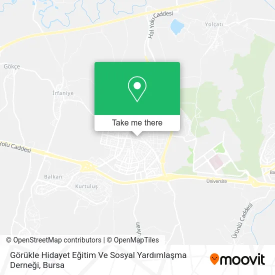 Görükle Hidayet Eğitim Ve Sosyal Yardımlaşma Derneği map