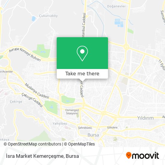 İsra Market Kemerçeşme map
