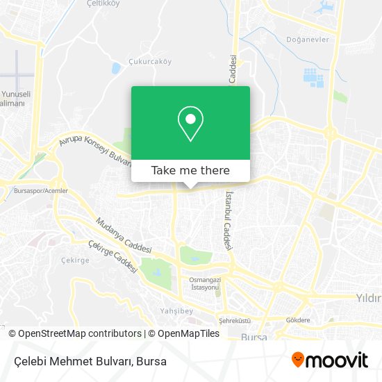 Çelebi Mehmet Bulvarı map