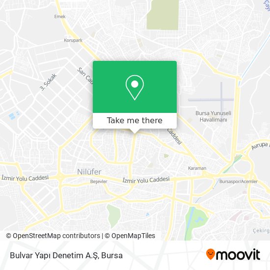 Bulvar Yapı Denetim A.Ş map