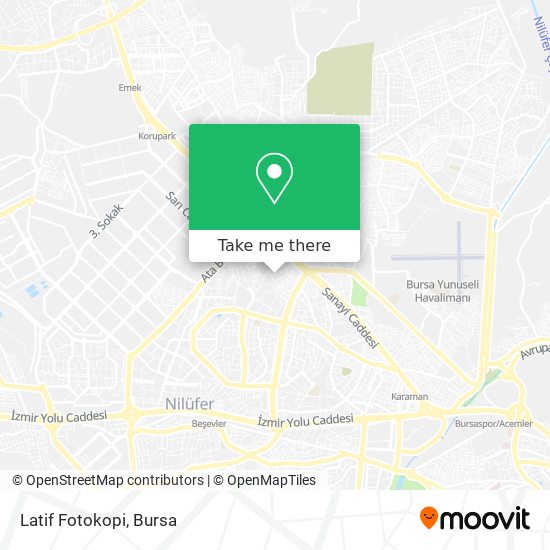 Latif Fotokopi map