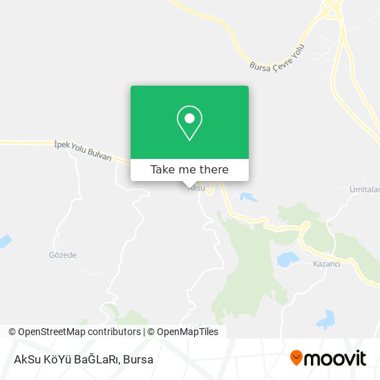 AkSu KöYü BaĞLaRı map