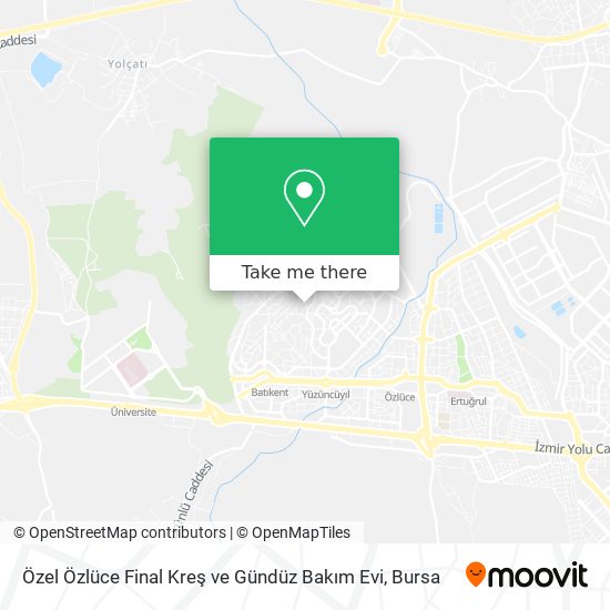 Özel Özlüce Final Kreş ve Gündüz Bakım Evi map