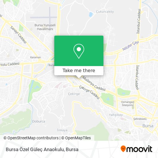 Bursa Özel Güleç Anaokulu map