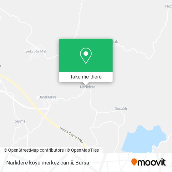 Narlıdere köyü merkez camii map