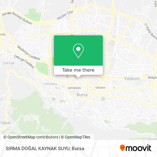 SIRMA DOĞAL KAYNAK SUYU map