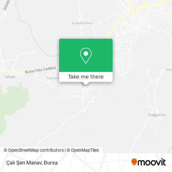 Çalı Şen Manav map