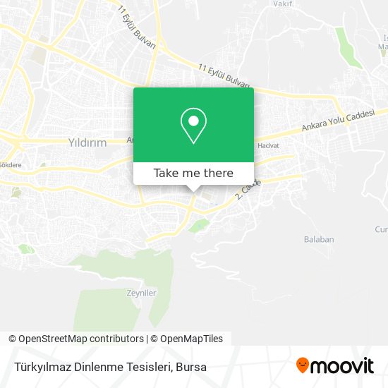 Türkyılmaz Dinlenme Tesisleri map