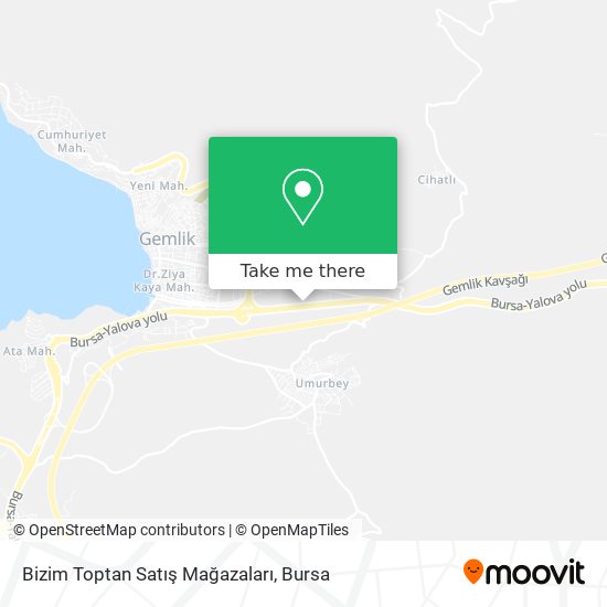 Bizim Toptan Satış Mağazaları map