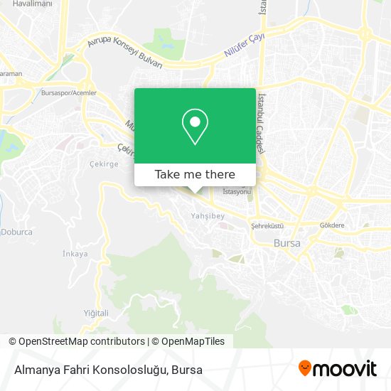 Almanya Fahri Konsolosluğu map
