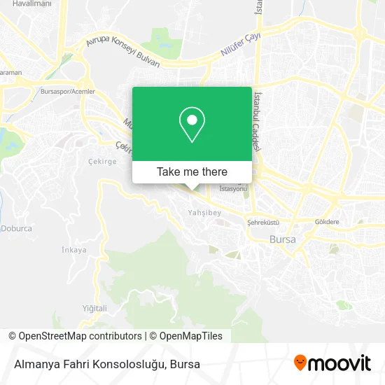 Almanya Fahri Konsolosluğu map