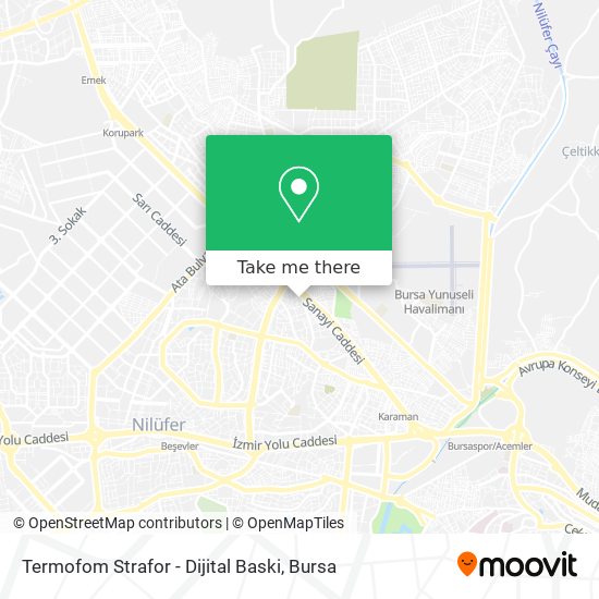 Termofom Strafor - Dijital Baski map