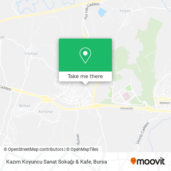 Kazım Koyuncu Sanat Sokağı & Kafe map