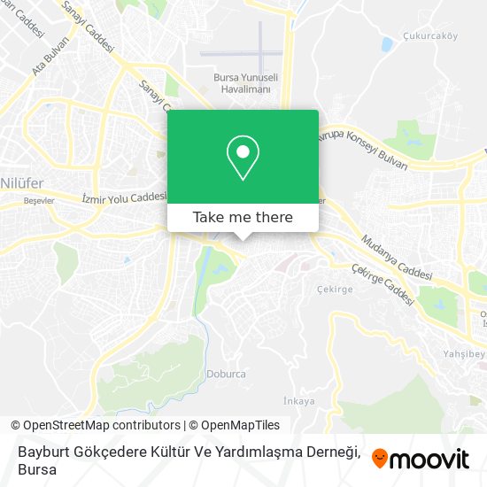 Bayburt Gökçedere Kültür Ve Yardımlaşma Derneği map
