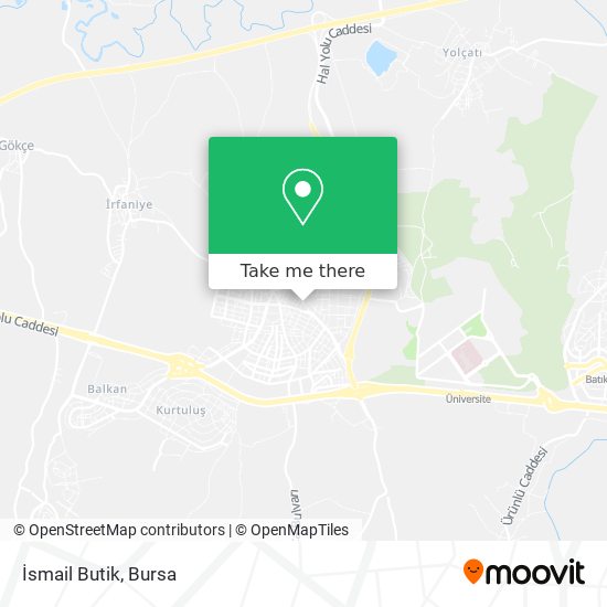 İsmail Butik map