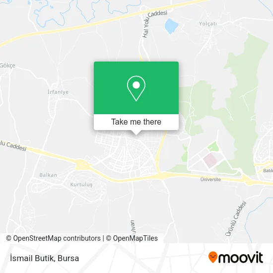 İsmail Butik map