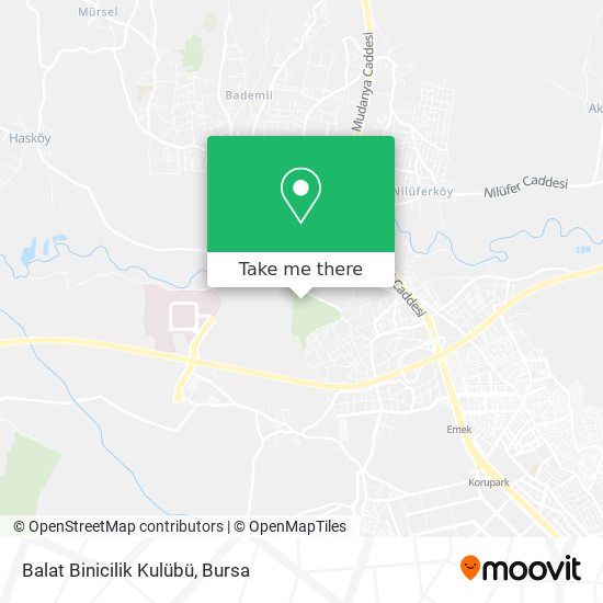 Balat Binicilik Kulübü map